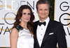 2015 Golden Globes - Colin Firth -Livia-Firth  5 