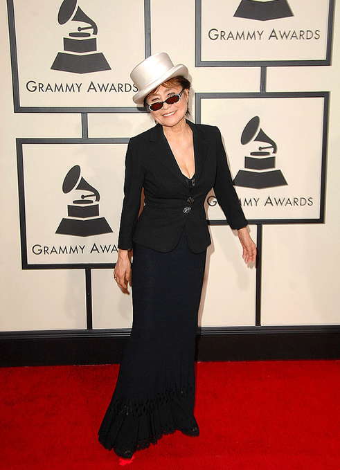 Yoko Ono 50th Annual GRAMMY Awards  3 