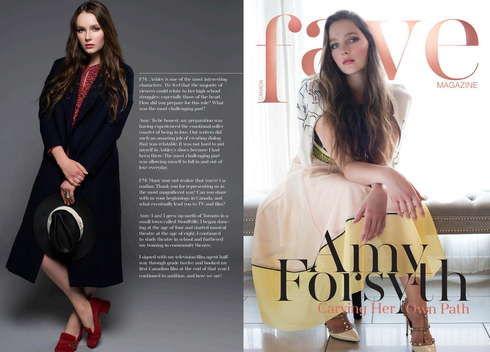 Fave Mag - Amy Forsyth double-1