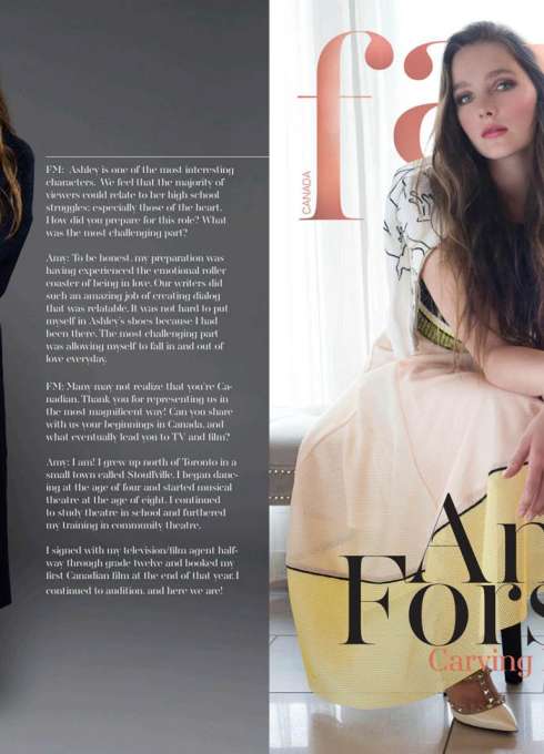Fave Mag - Amy Forsyth double-1
