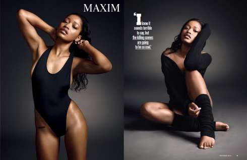 Keke Palmer - Maxim 2015 Oct  1 dub a