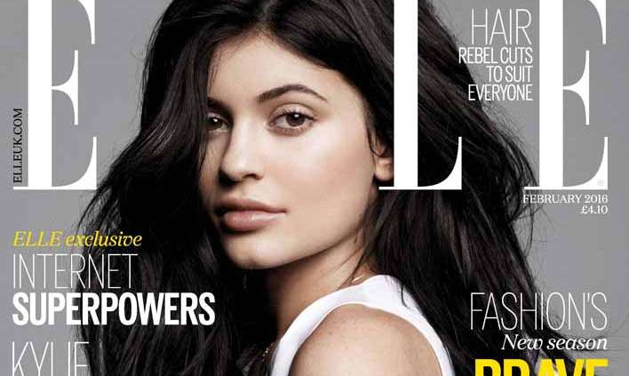 Elle - UK - Kylie Jenner - web  1 