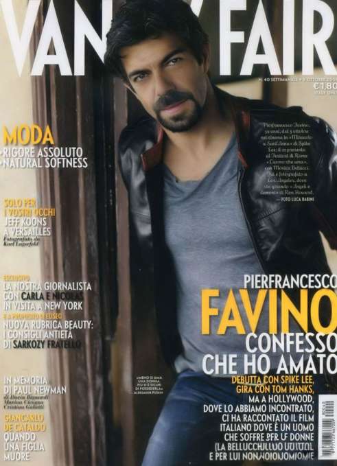 Vanity Fair Italy Oct 2008 - Pierfrancesco Favino