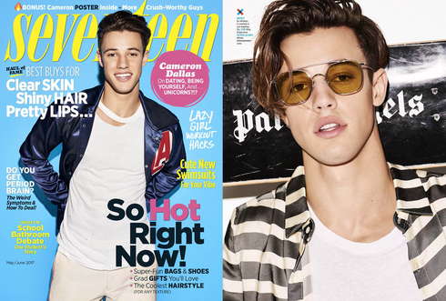 Seventeen mag- cameron dallas-1