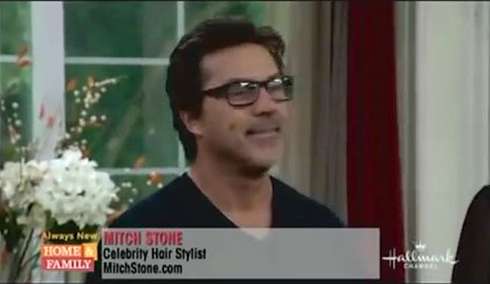 Hallmark Channel Home and Family Mitch Stone Makeover Color and Cut