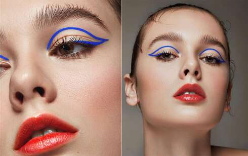 Kachay Makeup blue liner 1