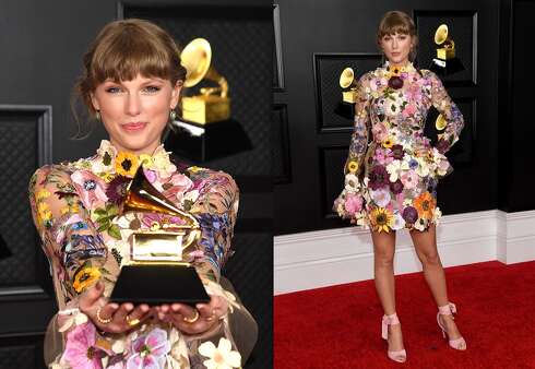 Taylor Swift Grammys 2022 1