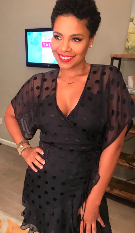 Sanaa Lathan - The Talk -web