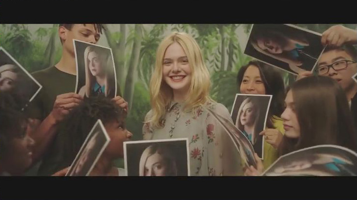 Elle Fanning Fan Fantasy  Vogue