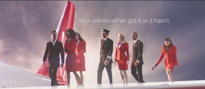 Official Virgin Atlantic Advert 2011   Your airline s either got it or it hasn t  1