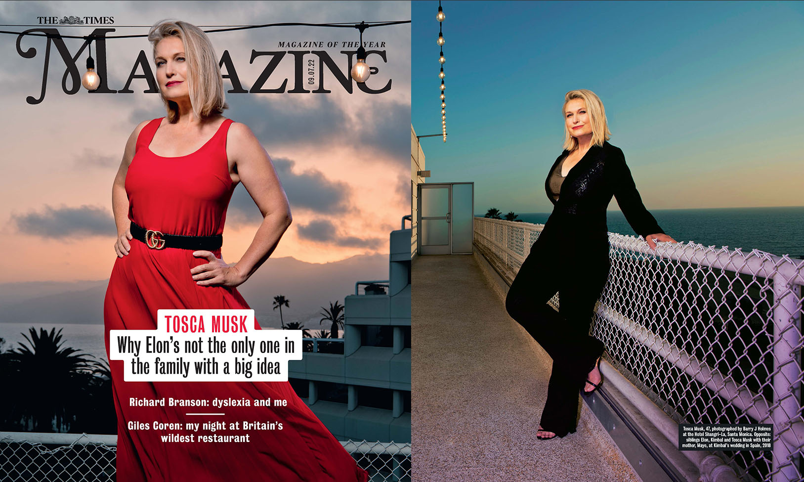 Tosca Musk - The Times