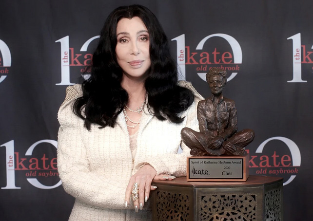 Cher Katherine Hepburn awards-1